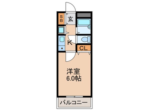 リエス伊丹駅前の物件間取画像